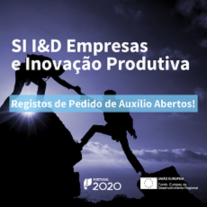 Projetos de Inova&ccedil;&atilde;o Produtiva e de I&amp;D com Pedidos de Registo de Aux&iacute;lio abertos