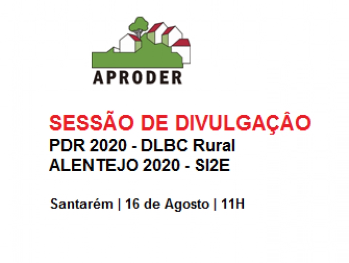 APRODER - Sess&atilde;o de divulga&ccedil;&atilde;o de apoios dispon&iacute;veis