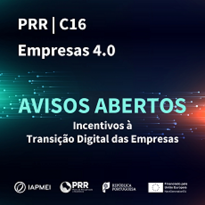 PRR | Transi&ccedil;&atilde;o Digital das Empresas | Candidaturas abertas